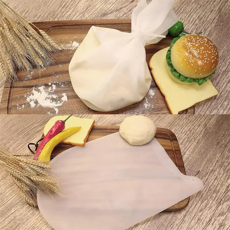 Kitchen Baking Cooking - シリコン製の混練バッグは、生地の混ぜ合わせ、保管、調理、製菓用品、キッチンツールとして再利用できます。