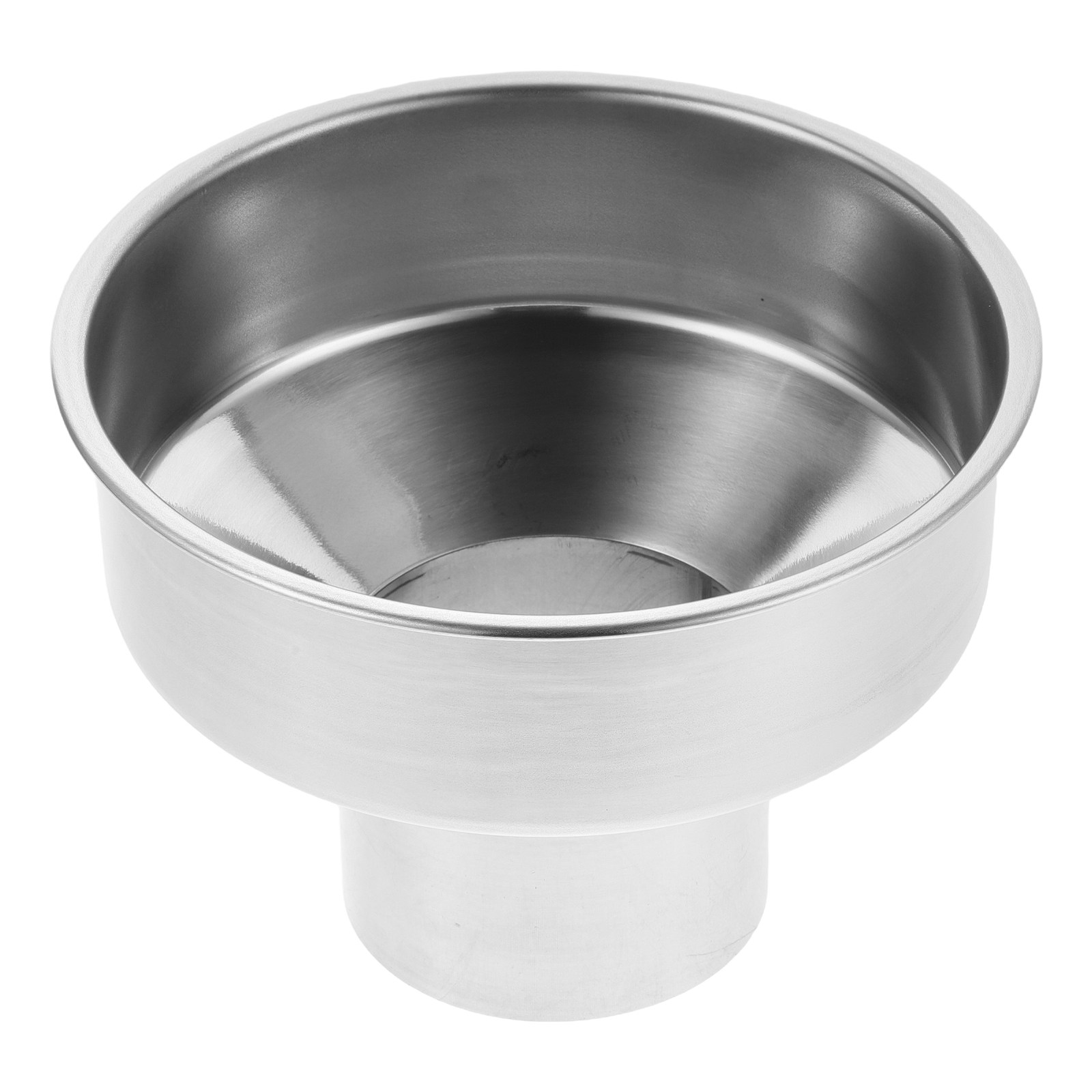 Kitchen Baking Mixer - 小麦粉用ファンネル、業務用ミキサー、ステンレス製広口キッチンベーキングファンネル 6.3x2。 グレードフィリング商業ベーカリー