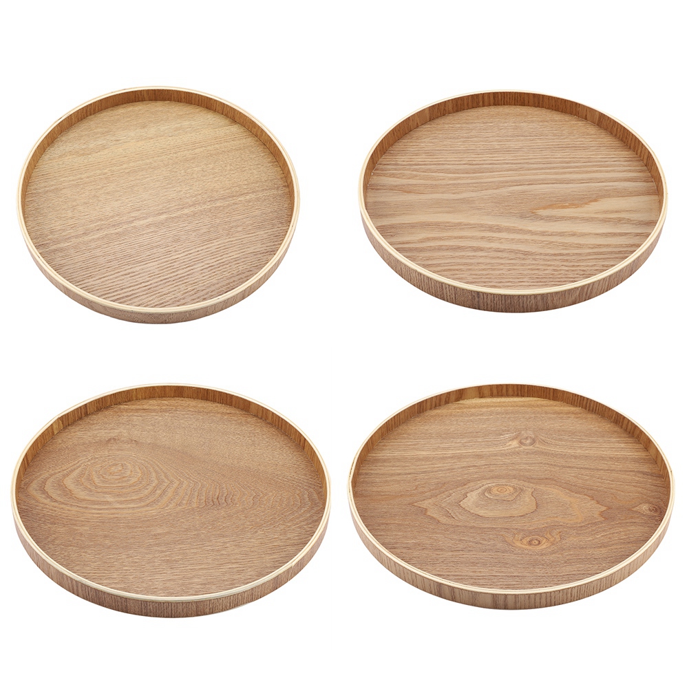 Cake Board Round - 木製のサービングトレイ,ティープレート,フルーツ,コーヒー,フードトレイ,室内装飾,丸い食器,サラダデザートプレート,キッチンアクセサリー
