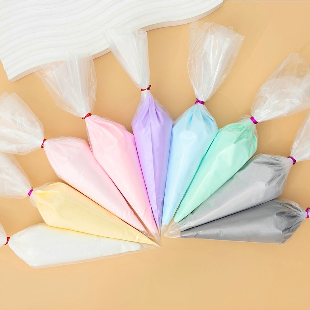 50 個 S/M/L 透明使い捨てペストリーパイピングバッグ - Piping Bag Disposable のレビューと価格