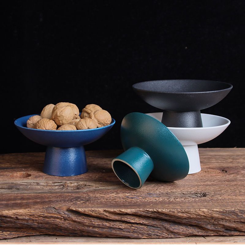 セラミックフルーツボウル,クリエイティブな白い丸いボウル,収 - Cake Board Round のレビューと価格