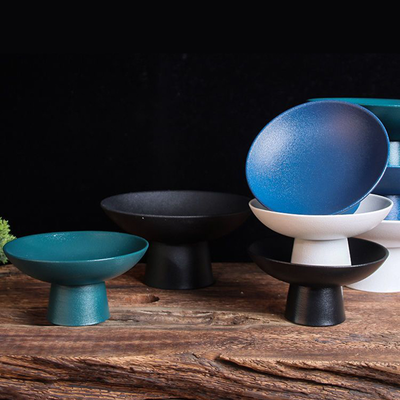 セラミックフルーツボウル,クリエイティブな白い丸いボウル,収 - Cake Board Round のレビューと価格