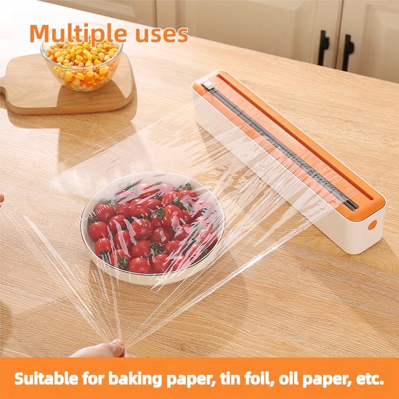 大型プラスチックラップディスペンサー（カッター付き）、デュア - Kitchen Baking Machine のレビューと価格