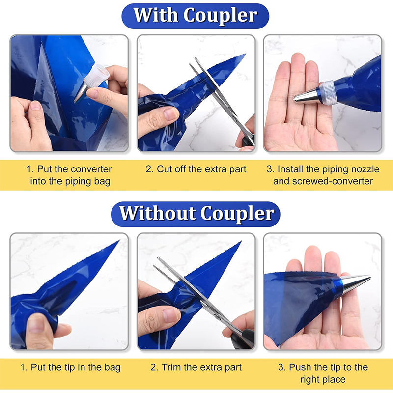 LMETJMA 21 インチ大型使い捨てペストリーバッグ厚み - Piping Bag Disposable のレビューと価格