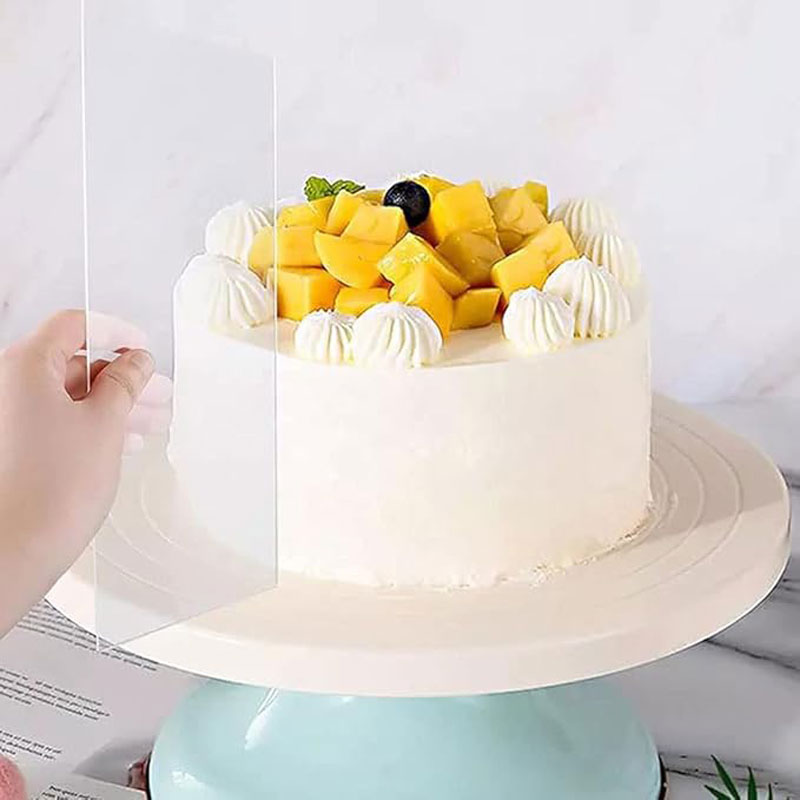 11.81インチと7.87インチの大型透明アクリルケーキスク - Cake Board Round のレビューと価格