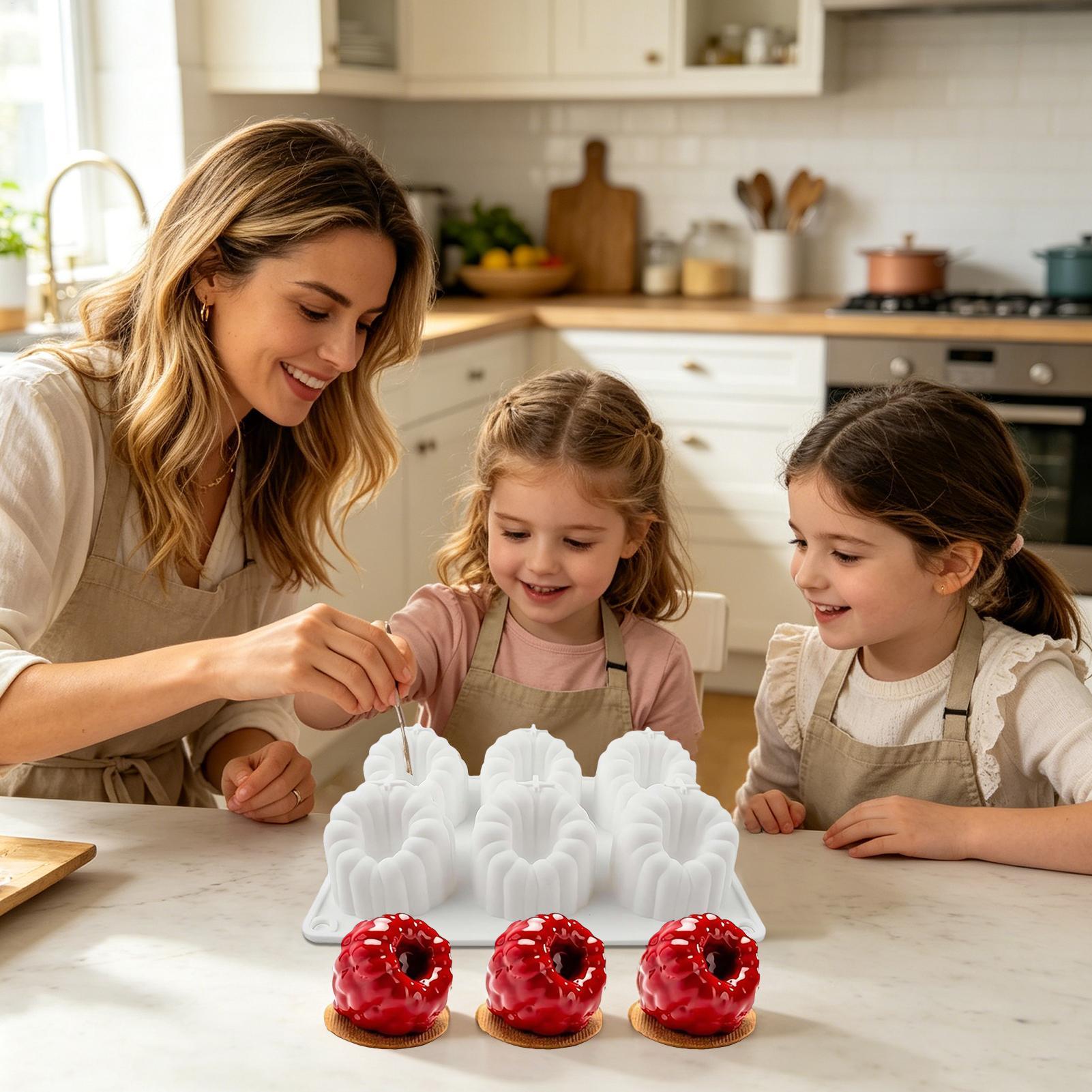 ラズベリーシリコンモールド 3Dラズベリー型シリコンモールド - Kitchen Baking Molds のレビューと価格