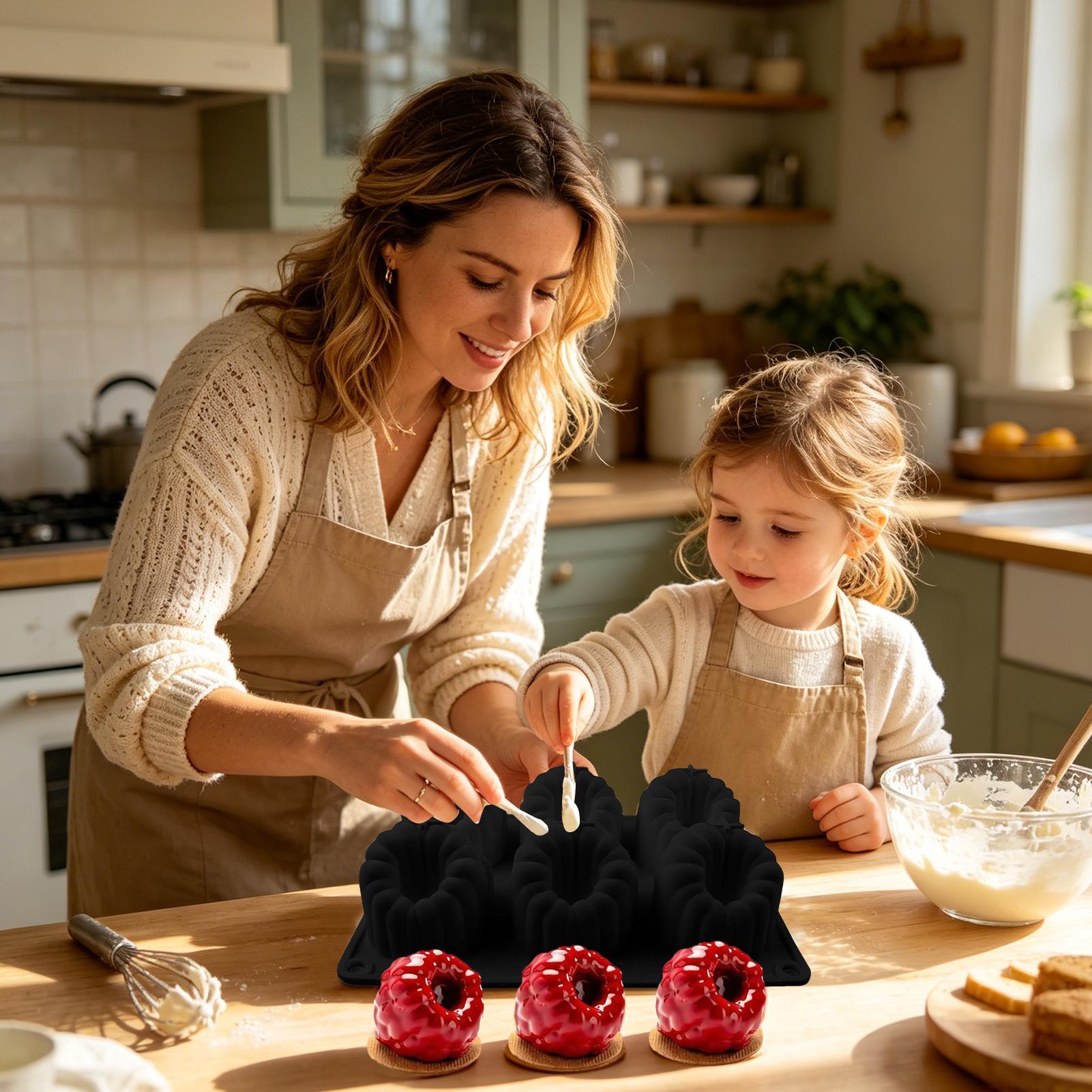 ラズベリーシリコンモールド 3Dラズベリー型シリコンモールド - Kitchen Baking Molds のレビューと価格
