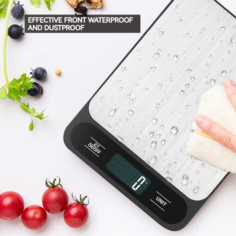 10 キロデジタルキッチンスケールベーキンググラム体重計 L - Kitchen Baking Table のレビューと価格