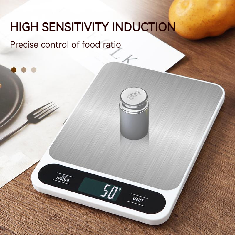10 キロデジタルキッチンスケールベーキンググラム体重計 L - Kitchen Baking Table のレビューと価格