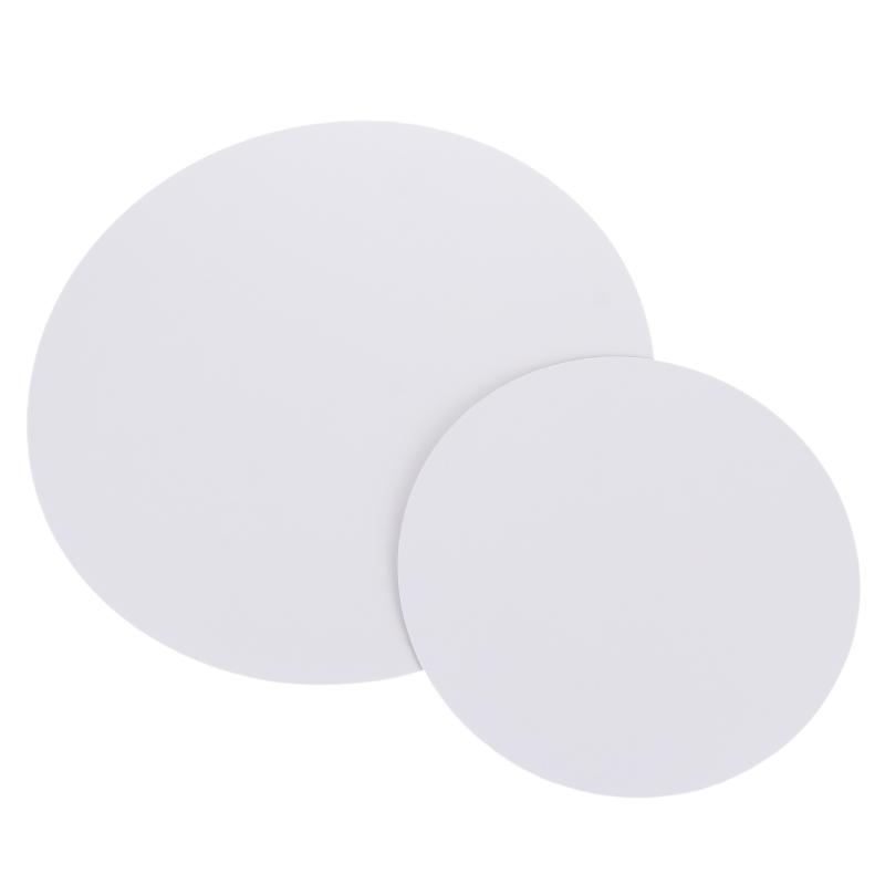 白い丸型ケーキボード10枚入り、業務用ペーパーケーキドラムパ - Cake Board Round のレビューと価格