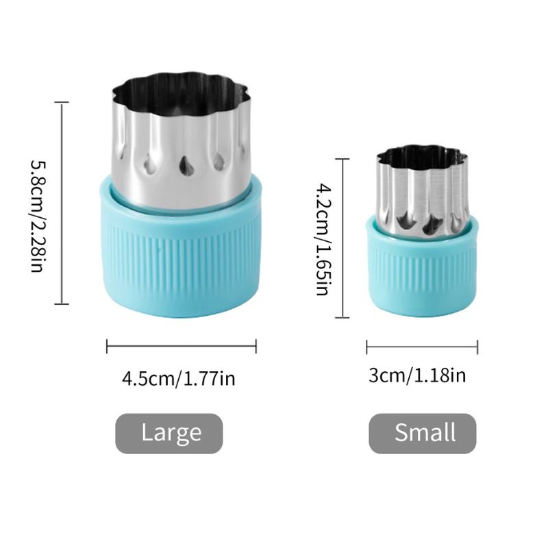 カラフルなクッキーカッターセット、12個入りステンレス製ミニ - Kitchen And Baking Equipment のレビューと価格