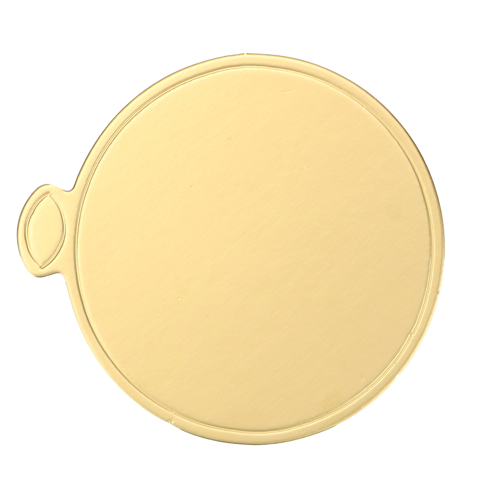 ゴールデンデザートディスプレイトレイ、ラウンドケーキデザート - Cake Board Round のレビューと価格