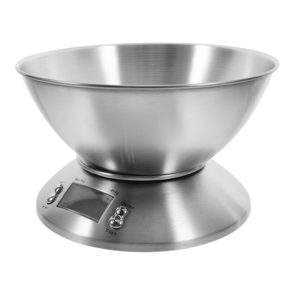 デジタルキッチンスケール ステンレス製 LCDスクリーン ベ - Kitchen Baking Unit のレビューと価格