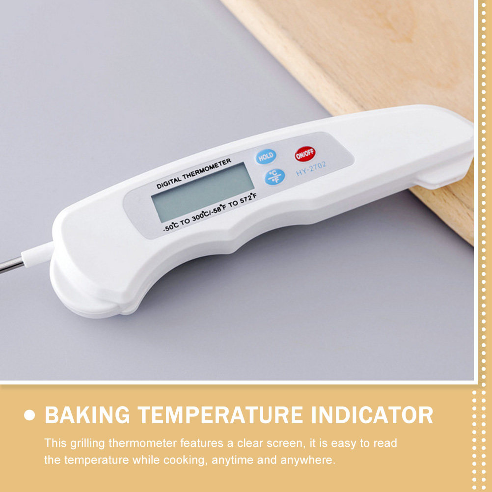 折りたたみ式デジタルキッチン温度計バーベキュー肉用温度計食品 - Kitchen Baking Cooking のレビューと価格