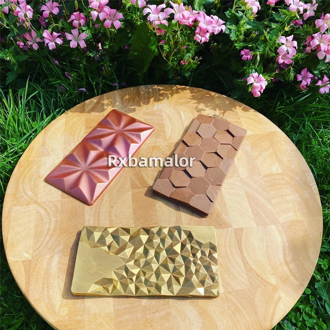 チョコレート型ポリカーボネートキャンディチョコレートバー金型 - Kitchen Baking Molds のレビューと価格