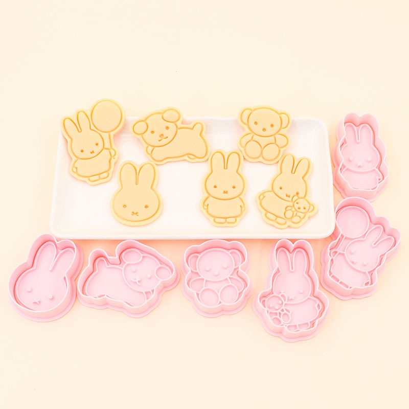 ミッフィーシリーズ漫画クッキー型かわいいDIYシミュレーショ - Kitchen Baking Molds のレビューと価格