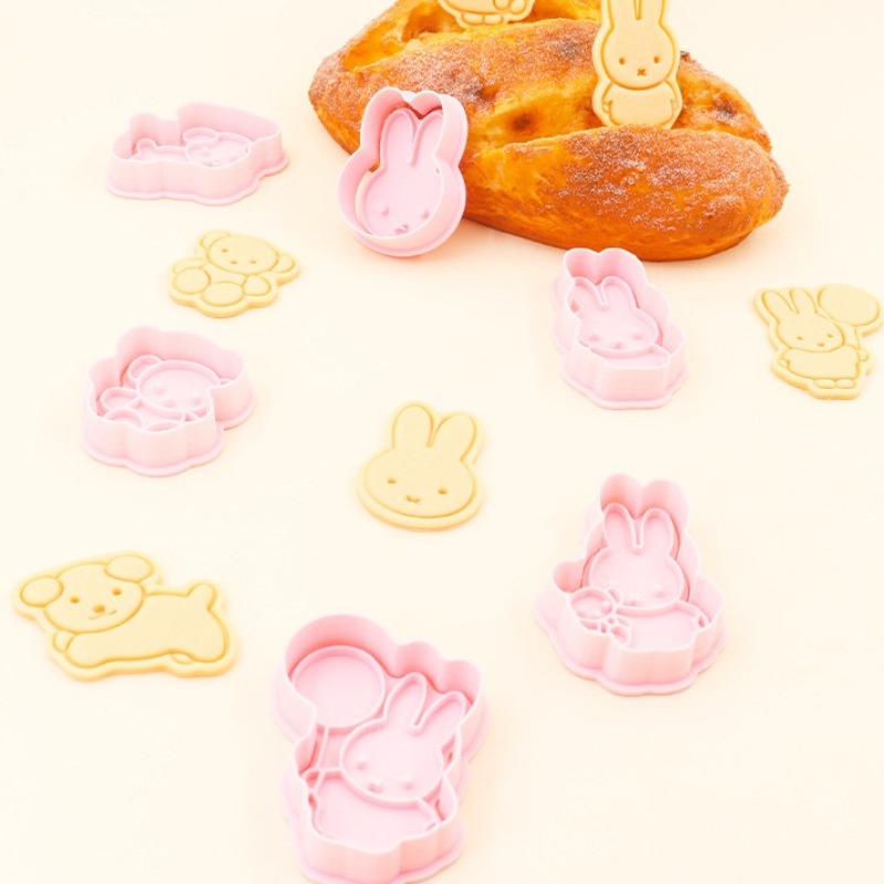 ミッフィーシリーズ漫画クッキー型かわいいDIYシミュレーショ - Kitchen Baking Molds のレビューと価格