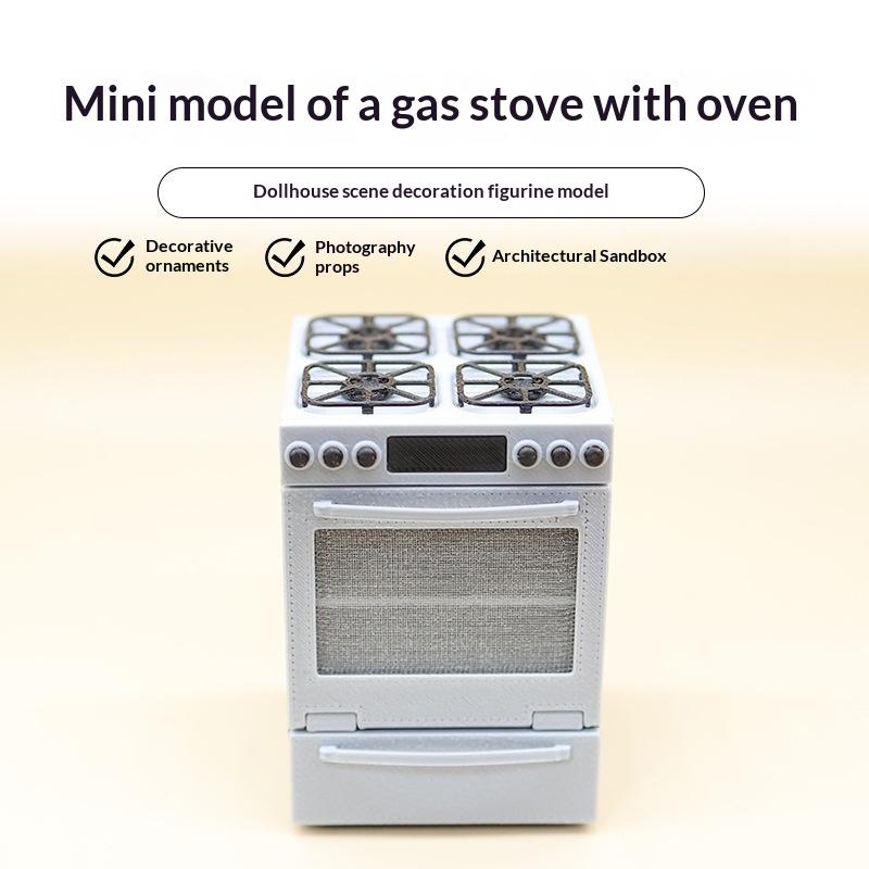 1/12 ミニチュアガスストーブオーブン付きドールハウスキッ - Kitchen Baking Table のレビューと価格