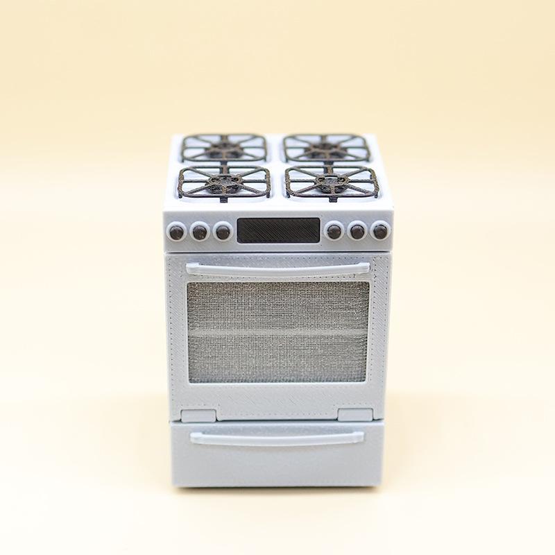1/12 ミニチュアガスストーブオーブン付きドールハウスキッ - Kitchen Baking Table のレビューと価格