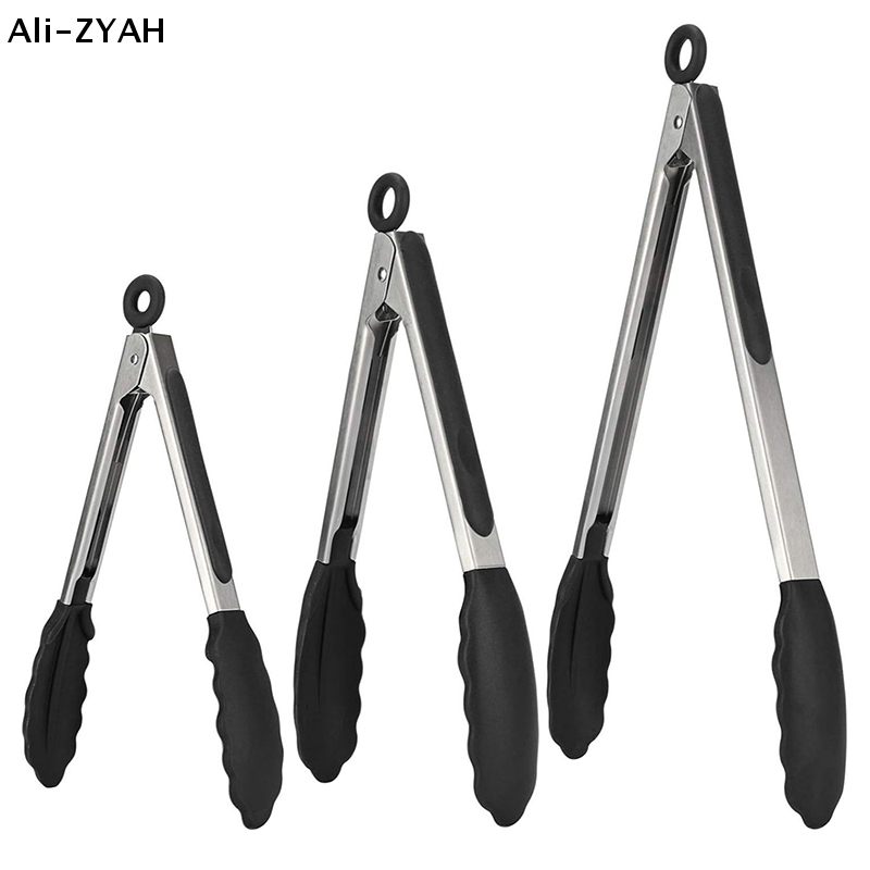 【ZA】シリコントング キッチンスチール バーベキュー ノン - Kitchen Zain のレビューと価格