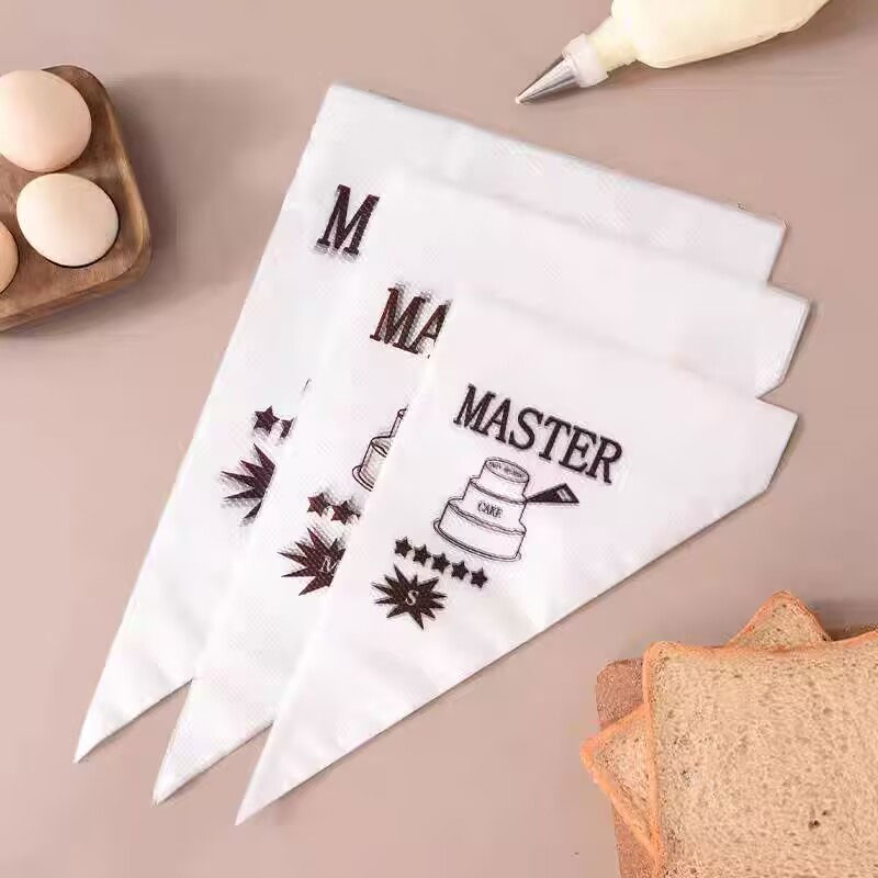 100 個の絞り袋ケーキクリーム絞り袋使い捨てペストリーバッ - Piping Bag Disposable のレビューと価格