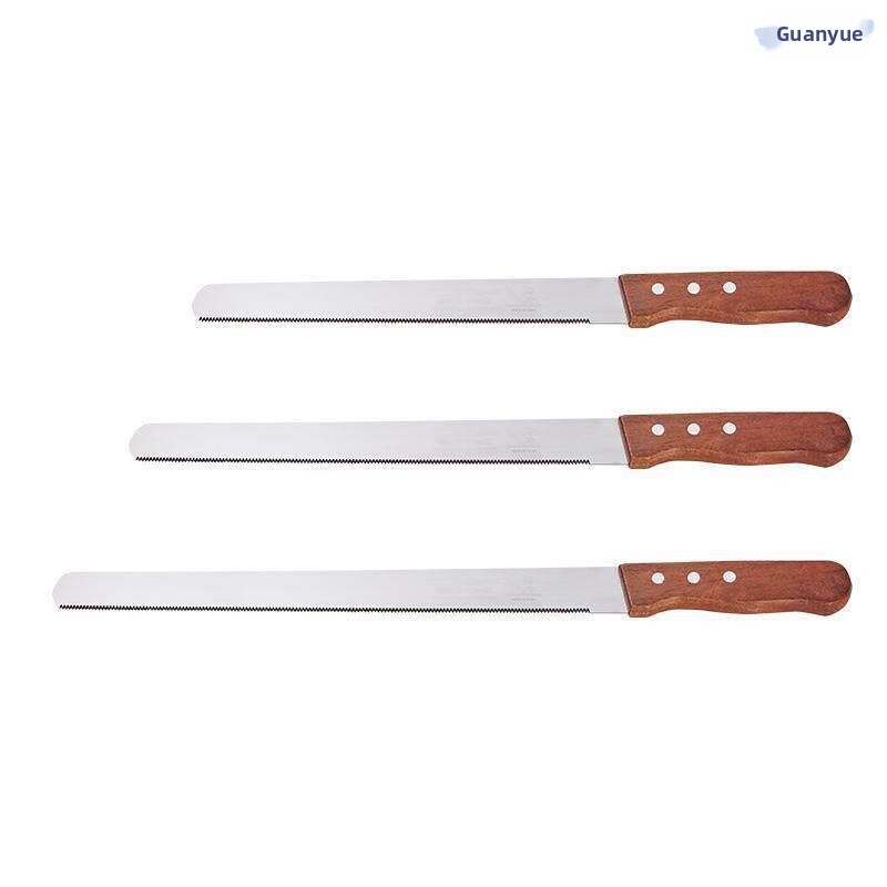 ステンレス鋼の歯付きナイフパンカッタートーストスライサーノン - Kitchen And Baking Equipment のレビューと価格