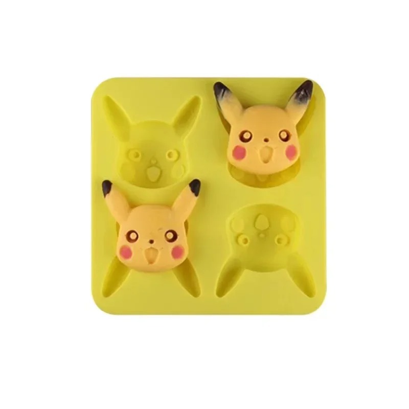 新しいピカチュウシリコンチョコレート型ペストリーパンケーキ型 - Kitchen Baking Molds のレビューと価格