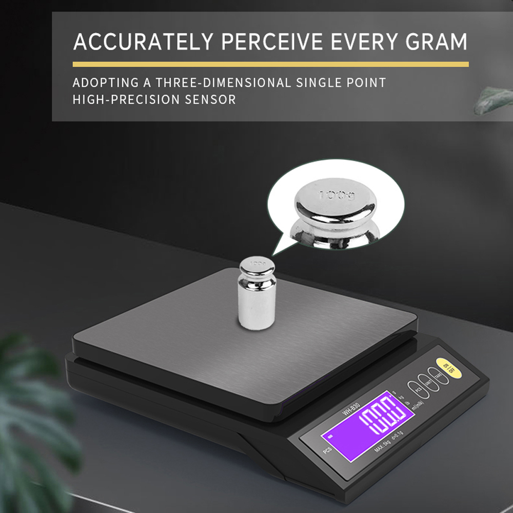 高精度キッチンスケール 充電式ベーキング電気スケール IP6 - Kitchen Baking Unit のレビューと価格