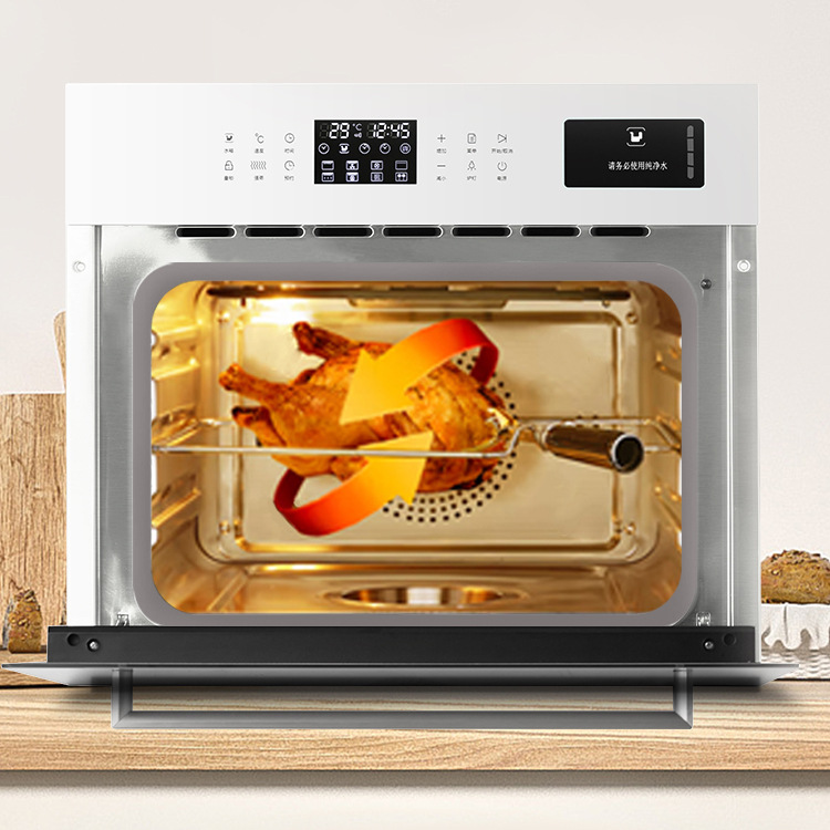 60L内蔵蒸し＆焼きユニット、タッチコントロール、ステンレス - Kitchen Baking Unit のレビューと価格