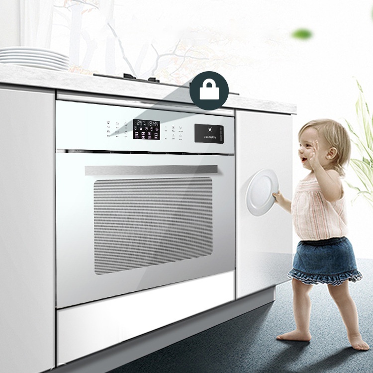 60L内蔵蒸し＆焼きユニット、タッチコントロール、ステンレス - Kitchen Baking Unit のレビューと価格