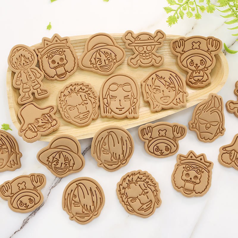 ワンピースクッキングモールドルフィゾロチョッパースカルクッキ - Kitchen Baking Cooking のレビューと価格