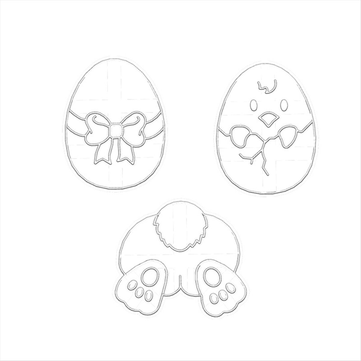 A44U ベーキングモールド クッキーモールド 漫画プラスチ - Kitchen Baking Molds のレビューと価格